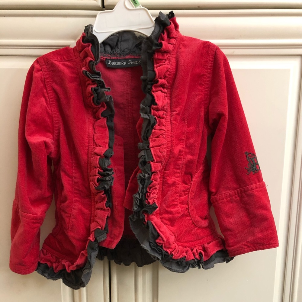 Barbara Farber Designer toddler jacket